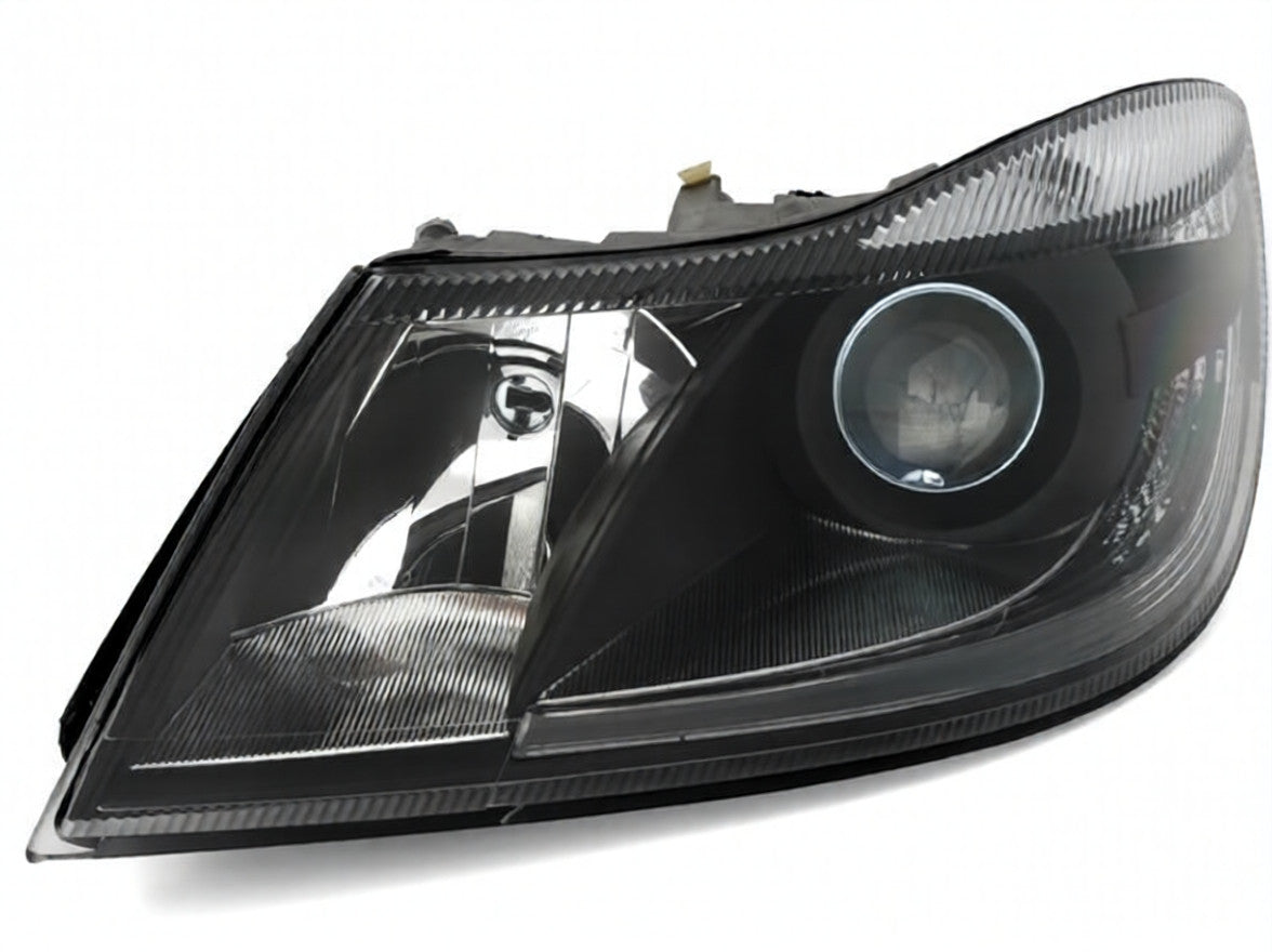 💫ART.6491 LPSK26 FARI ANTERIORI NERI per SKODA OCTAVIA 2009-2012💫