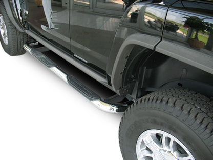 💫ART.5446 Pedane Laterali Inox per Hummer H3 2005-2010💫