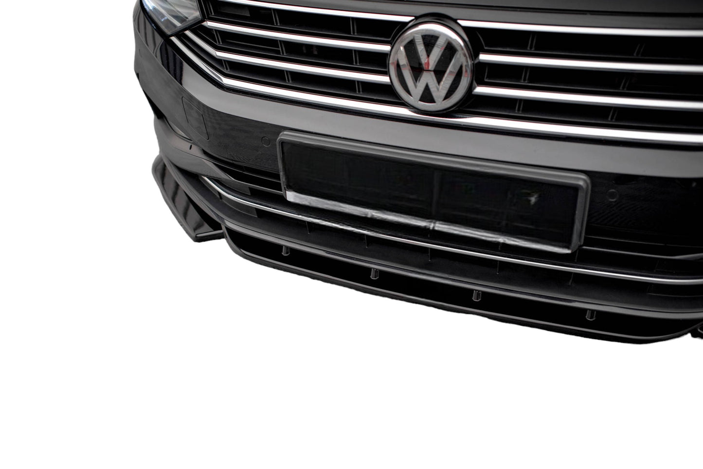 FRONT SPLITTER V.1 SUITABLE FOR VOLKSWAGEN PASSAT B8 FACELIFT 