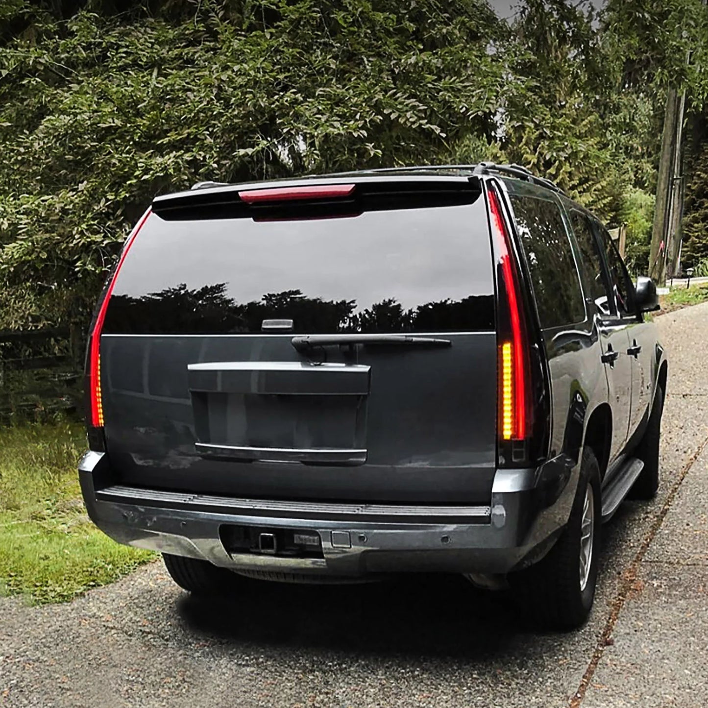 Luci posteriori suburbane GMC Yukon Tahoe 2007-2014 ABS, PMMA, materiale VETRO YAB-GMC-0156B