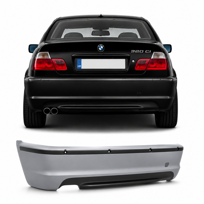 💫ART.10334 PARAURTI POSTERIORE SPORTIVO PDC - BMW E46 S/T 98-05 SEDAN💫