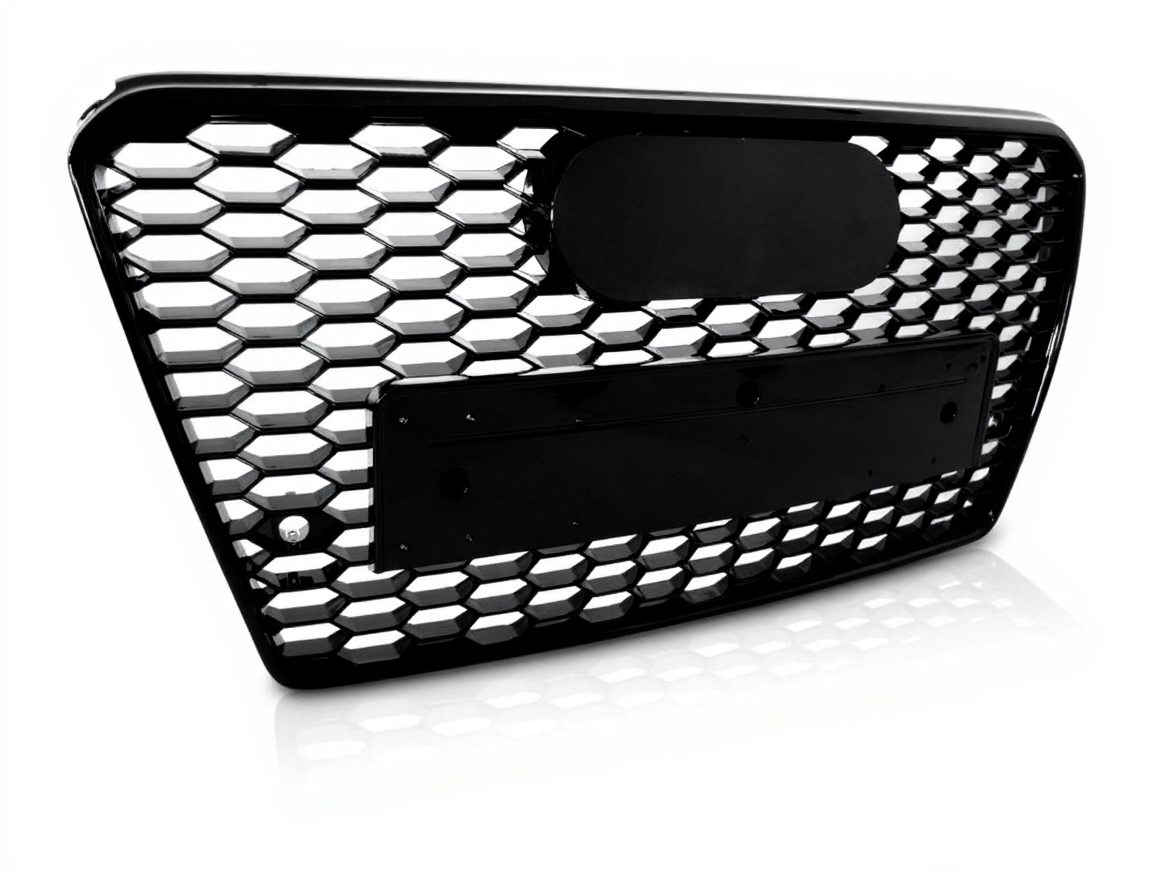 💫ART.4768 Griglia Sportiva Nero Lucido per AUDI A7 C7 4G 10-14💫