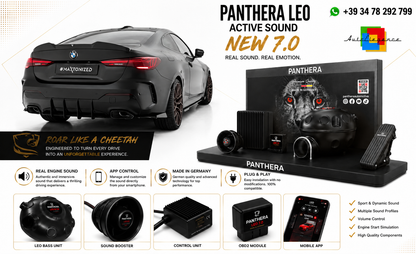 💫ART. 2672 PANTHERA Soundsystem Booster 7.0 - BMW M440i G23 Cabrio 2020-💫