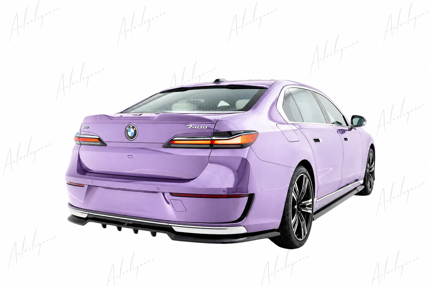 🔥ART.9691 SPLITTER POSTERIORE (CON BARRE VERTICALI) BMW SERIE 7 G70🔥