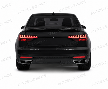 2332 ⭐Spoiler posteriore adatto per Audi A4 / S4 B9 Facelift⭐