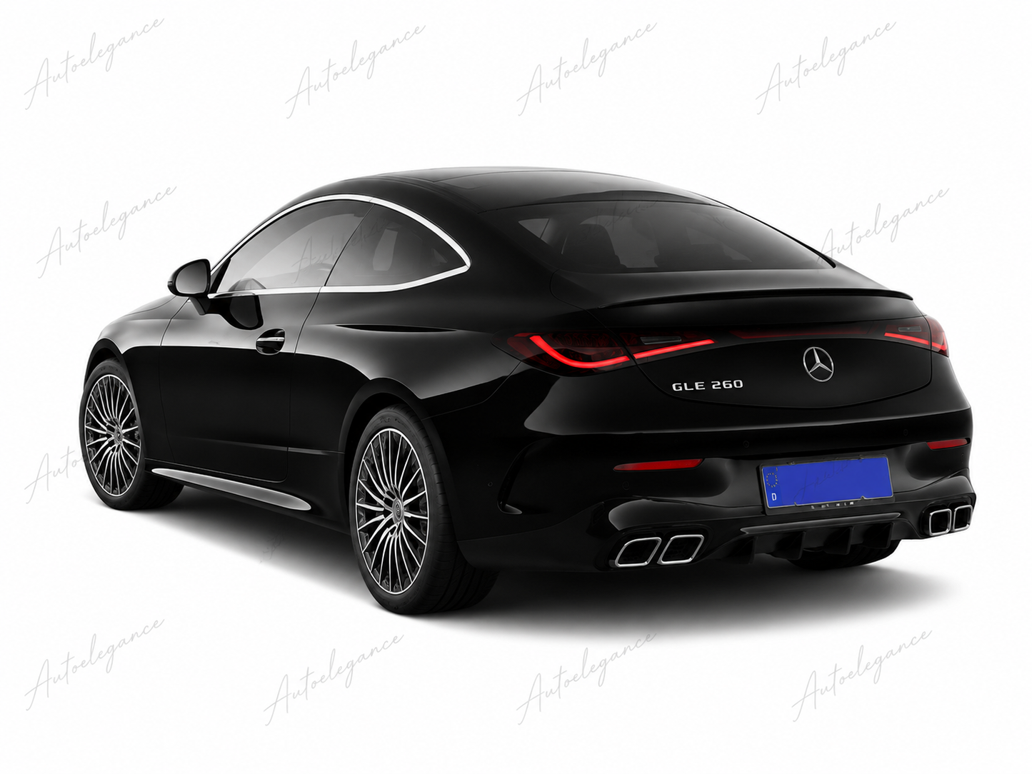 💕ART.9893  Diffusore mercedes  w236 c236 cle look 63 s AMG nero💕