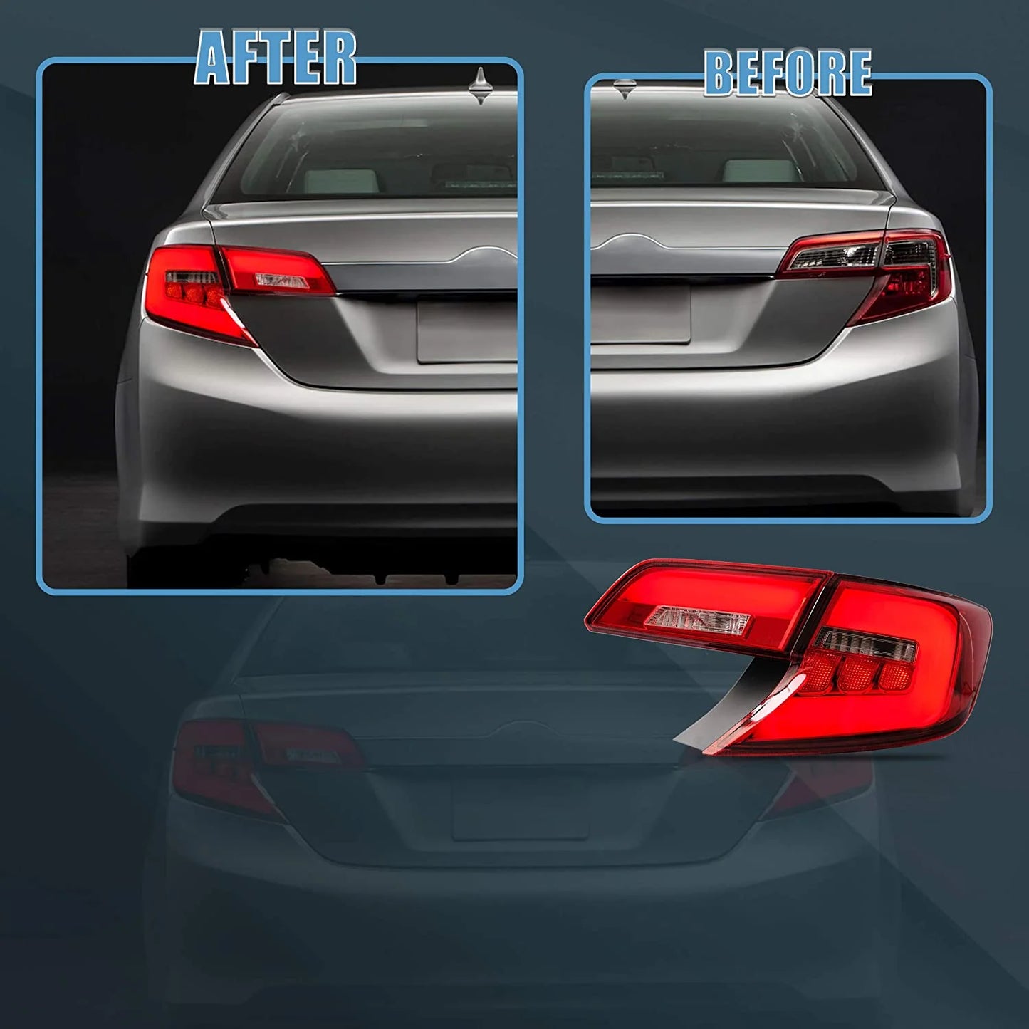 Fanali posteriori Full LED per Toyota Camry 2012 2013 2014