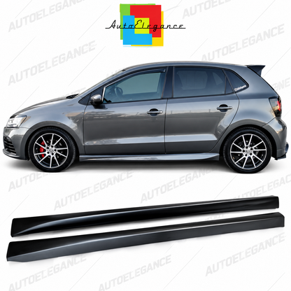 ART.0499 MINIGONNE ADATTO PER VW POLO 6R 09-17 GREZZE (178CM)