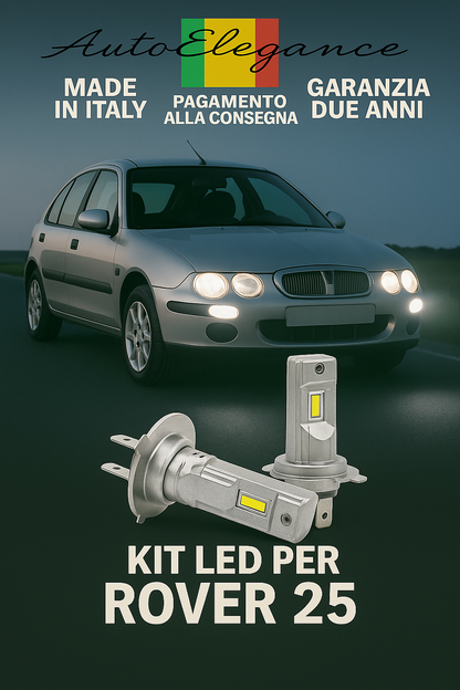 🔥Kit LED H7 6000K Bianchi per Anabbaglianti ROVER 25🔥