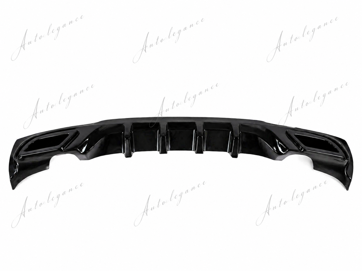 🔥ART.0312 DIFFUSORE ADATTO PER OPEL ASTRA K 2015-2021 LOOK SPORT NERO LUCIDO🔥