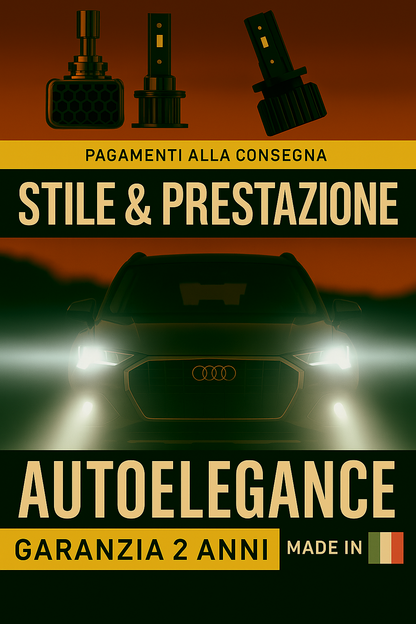 ❤️ KIT LED D5S 6000K BIANCO GHIACCIO ANABBAGLIANTI PER  AUDI  Q3 ❤️
