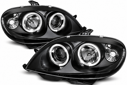 ART.10697 FARI ANTERIORI ADATTO PER CITROEN SAXO 09.99-06.03 NERO