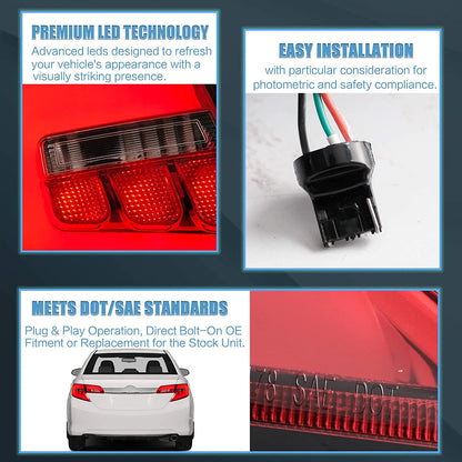 Fanali posteriori Full LED per Toyota Camry 2012 2013 2014