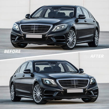 Faro LED per Mercedes-Benz Classe S W222 6a generazione 2014-2017 con DRL blu