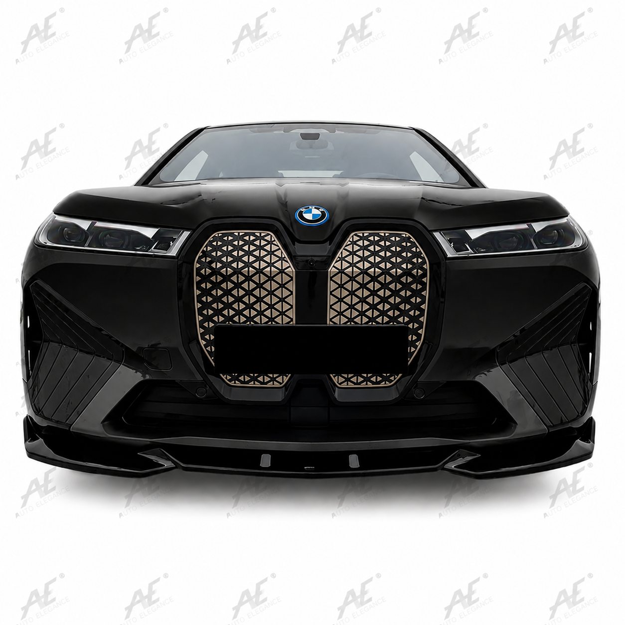 💕 SPLITTER  BMW iX  i20 2021+ NERO  LUCIDO💕