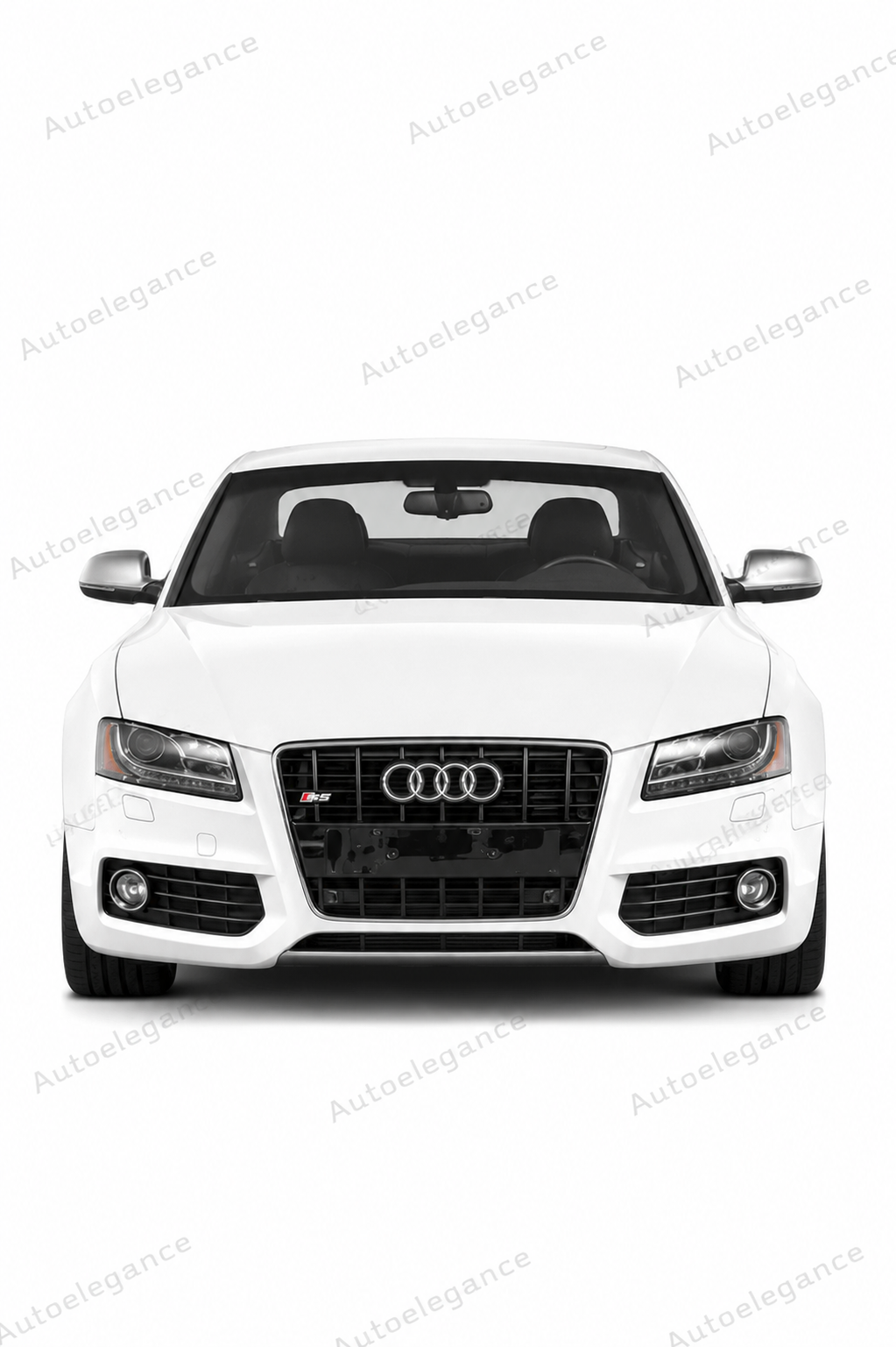 🔥ART.0607 GRIGLIA ADATTO PER AUDI  A5 2007-2011 LOOK S5 CROMATA 🔥