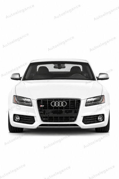 🔥ART.0607 GRIGLIA ADATTO PER AUDI  A5 2007-2011 LOOK S5 CROMATA 🔥