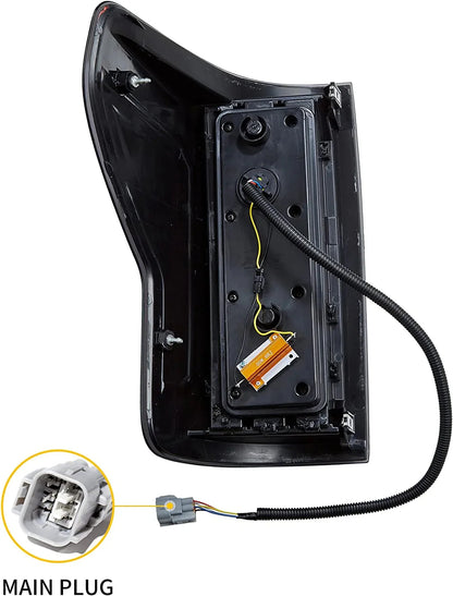 Luci posteriori fumé a LED per Toyota Tundra 2007-2013 con animazione di avvio