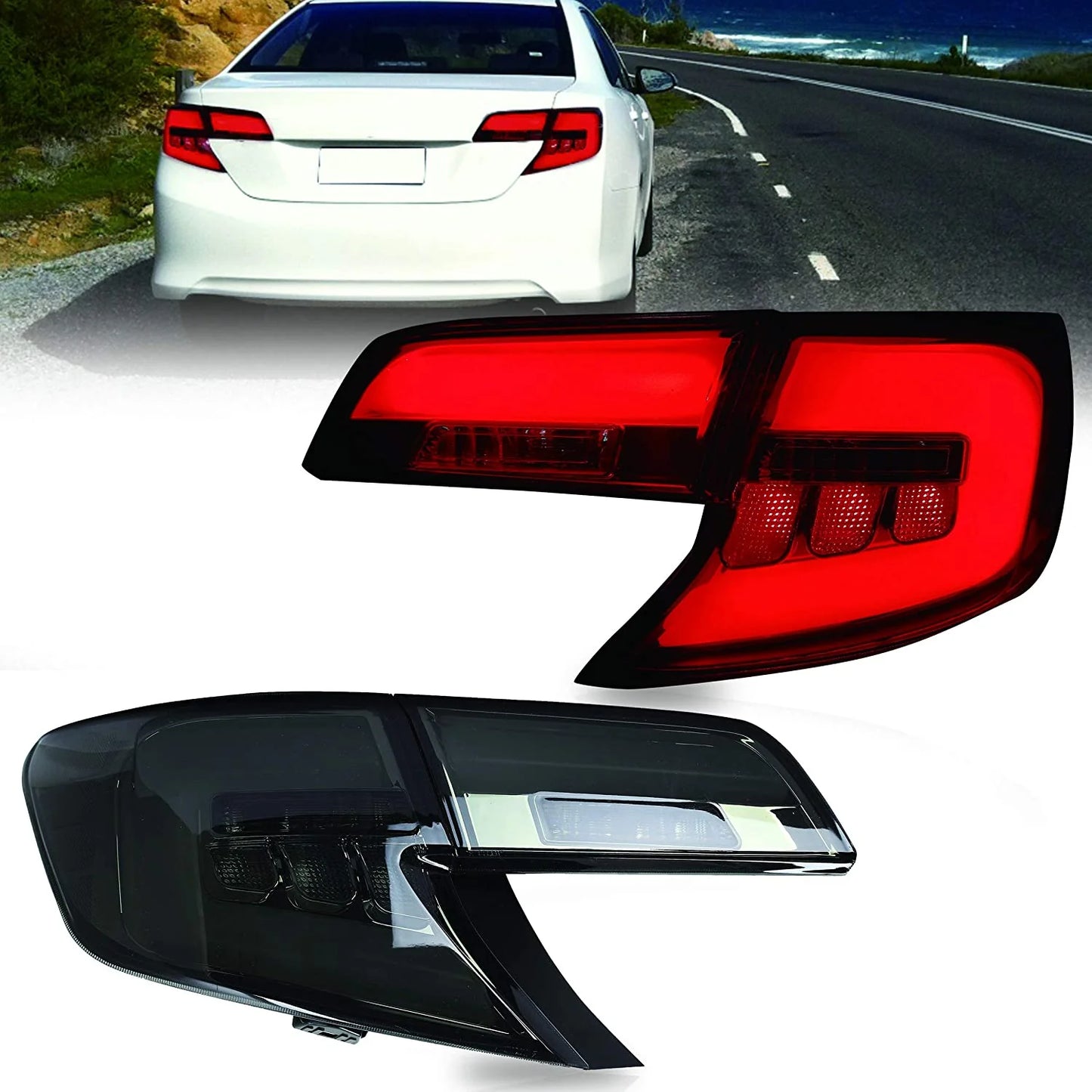 Fanali posteriori Full LED per Toyota Camry 2012 2013 2014