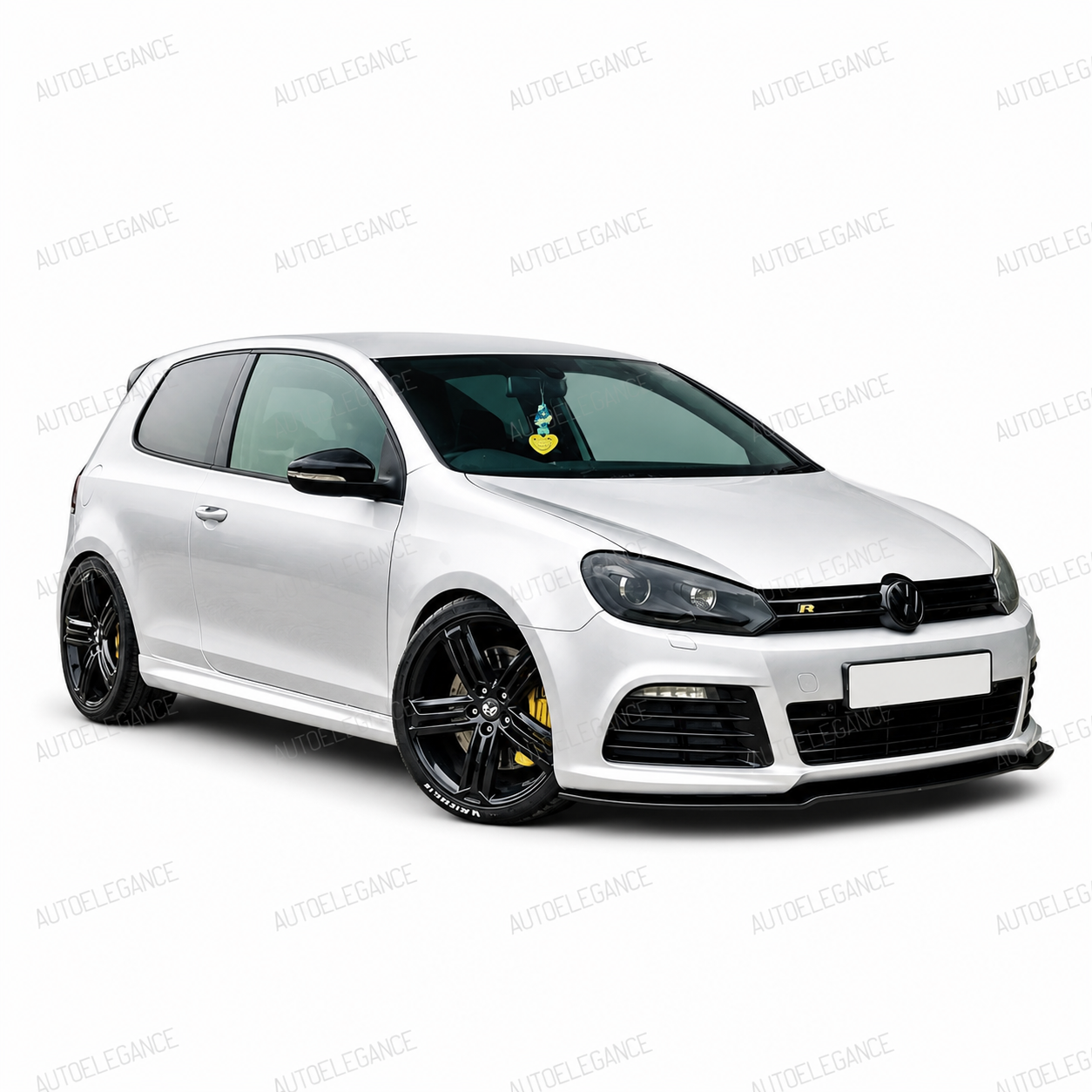 💕ART.10093 SPLITTER VW Golf 6 R20 (2008-2014) Nero lucido💕