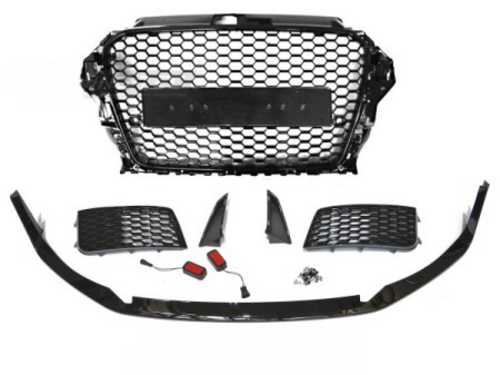 ART.3450  PARAURTI ANTERIORE SPORT PDC per AUDI A3 8V 12-16