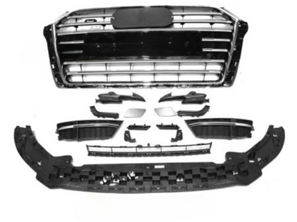 ART.3449  PARAURTI ANTERIORE SPORT CON SENSORE per AUDI A3 8V 17-20