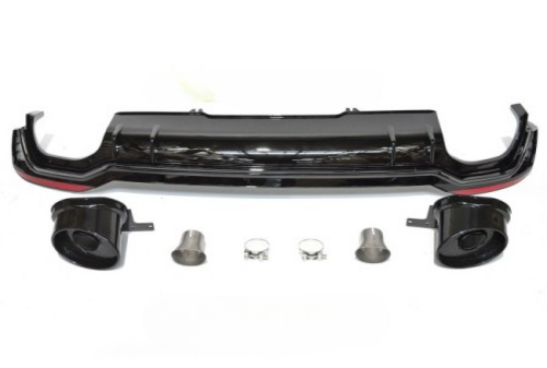 💕ART.4536 PARAURTI POSTERIORE AUDI A4 B9 15-19 BERLINA LOOK RS4💕
