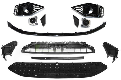 💥ART.3786 PARAURTI ANTERIORE SPORT adatto per AUDI A4 B9 20-24 LOOK RS4💥