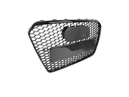 😍ART.5716 GRILLE SPORT GLOSSY BLACK PDC ADATTO PER AUDI A5 8T 8F 11-16 😍