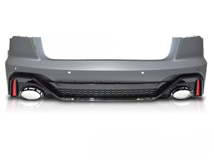 💫ART.7463 Paraurti Posteriore Look RS6 PDC per AUDI A6 C8 2018-2022💫