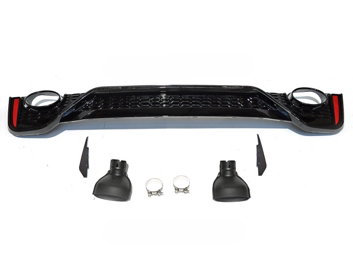 💫ART.7463 Paraurti Posteriore Look RS6 PDC per AUDI A6 C8 2018-2022💫