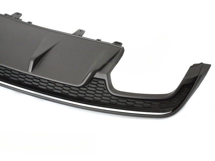 💫ART.5314 DIFFUSORE DOPPIO OUTLET ARGENTO NERO STILE S AUDI A7 C7 14-18💫