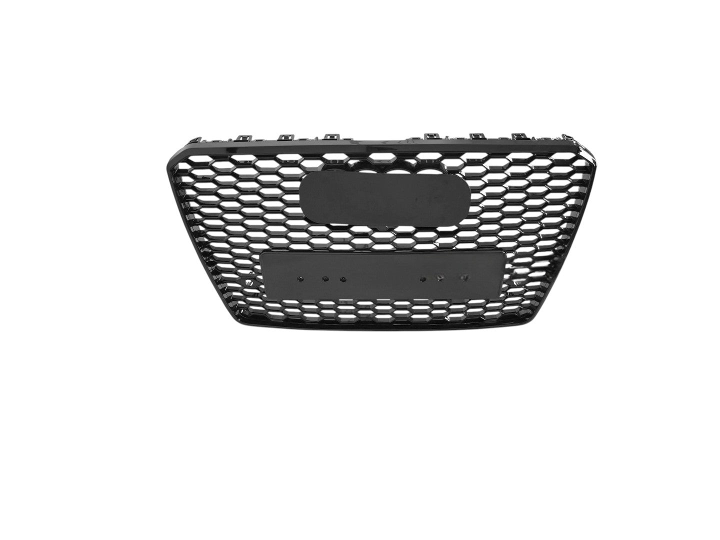 😍ART.5860 GRIGLIA SPORTIVA NERA LUCIDA PDC ADATTO PER AUDI A8 D4 13-17😍