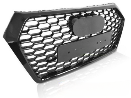 💫ART.4786 GRIGLIE SPORTIVA NERO LUCIDO PDC PER AUDI Q5 FY 2016-2020💫