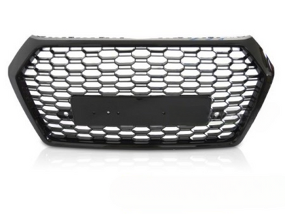 💫ART.4788 GRIGLIA SPORTIVA NERO LUCIDO PDC PER AUDI Q5 FY 2016-2020💫