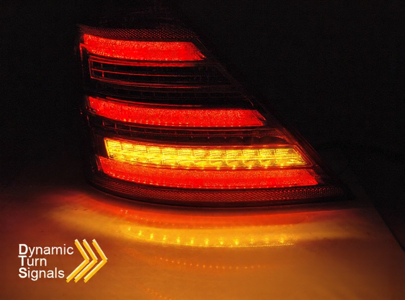 💫ART.5952 Fanali posteriori LED look W222 adatti per Mercedes S W221 2005–2009💫