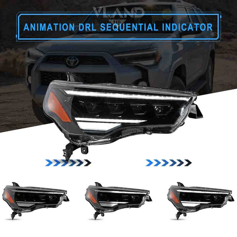 LED Headlights for Toyota 4Runner 2014-2024 