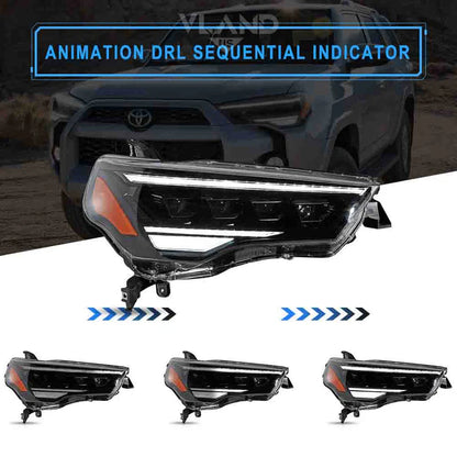 LED Headlights for Toyota 4Runner 2014-2024 
