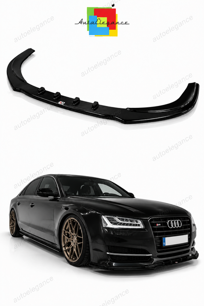 💕Splitter  adatto per  AUDI S8 D4 nero lucido 💕