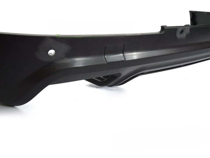 💫ART.5319 DIFFUSORE DOPPIA USCITA NERO SPORT RS STYLE per AUDI Q7 4L 05-15💫