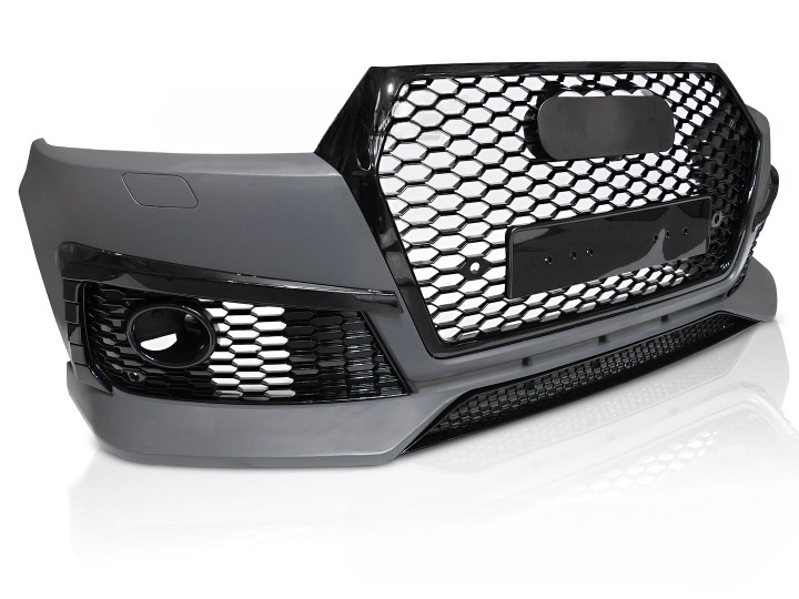 💕 Paraurti Anteriore Adatto per Audi Q7 15-19 Sport Style PDC ACC 💕