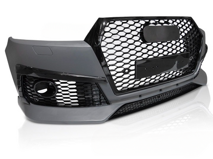 💕 Paraurti Anteriore Adatto per Audi Q7 15-19 Sport Style PDC ACC 💕