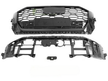 💫ART.4795 GRIGLIA SPORTIVA NERO LUCIDO PDC PER AUDI Q8 2018-2023💫