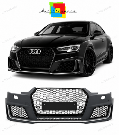 💕PARAURTI ANTERIORE AUDI A4 B9 SEDAN AVANT 16-19 LOOK RS4💕