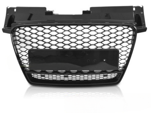 💫ART.4799 GRIGLIA SPORTIVA NERO LUCIDO PER AUDI TT 8J 2006-2014💫