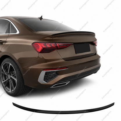 🔥ART.9880 SPOILER STILE  S3 NERO LUCIDO PER AUDI A3 S3 RS3 8Y BERLINA 2020+🔥