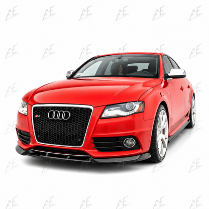 💕ART.9906  Splitter  Audi A4 S B8 2008+ b8 8k solo paraurti sline nero lucido💕