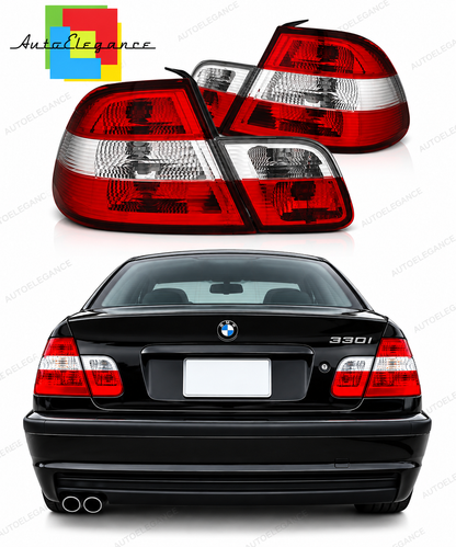 👉Fanali posteriori rossi e bianchi adatto per BMW E46 04.99-03.03 Coupé👈