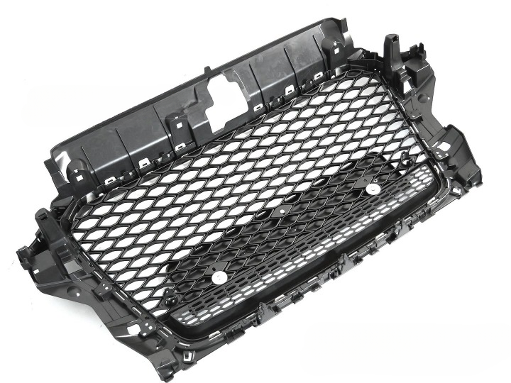 💫ART.7333 GRIGLIA SPORTIVA NERO LUCIDO PDC per AUDI A3 8V 12-16💫