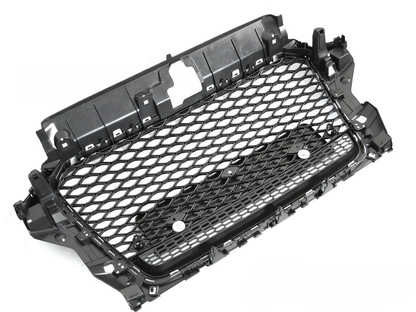 💫ART.7333 GRIGLIA SPORTIVA NERO LUCIDO PDC per AUDI A3 8V 12-16💫